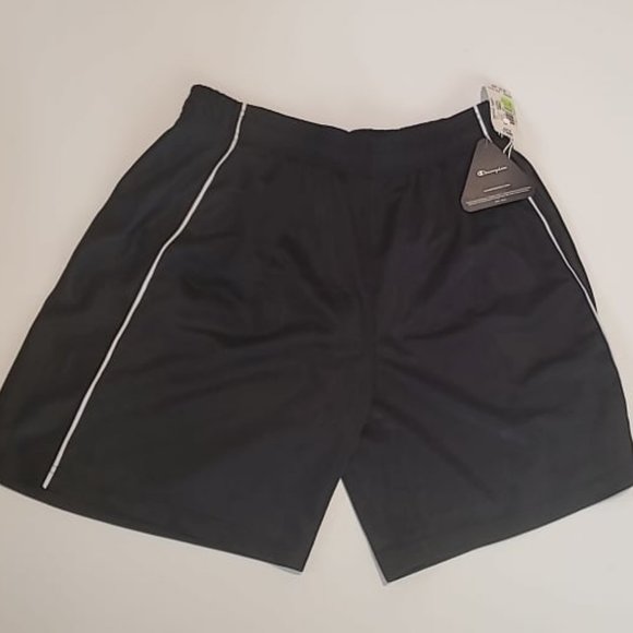Rare Champion Dazzle Basketball Shorts Black Small